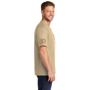 Beige Tibor Time- T Shirt