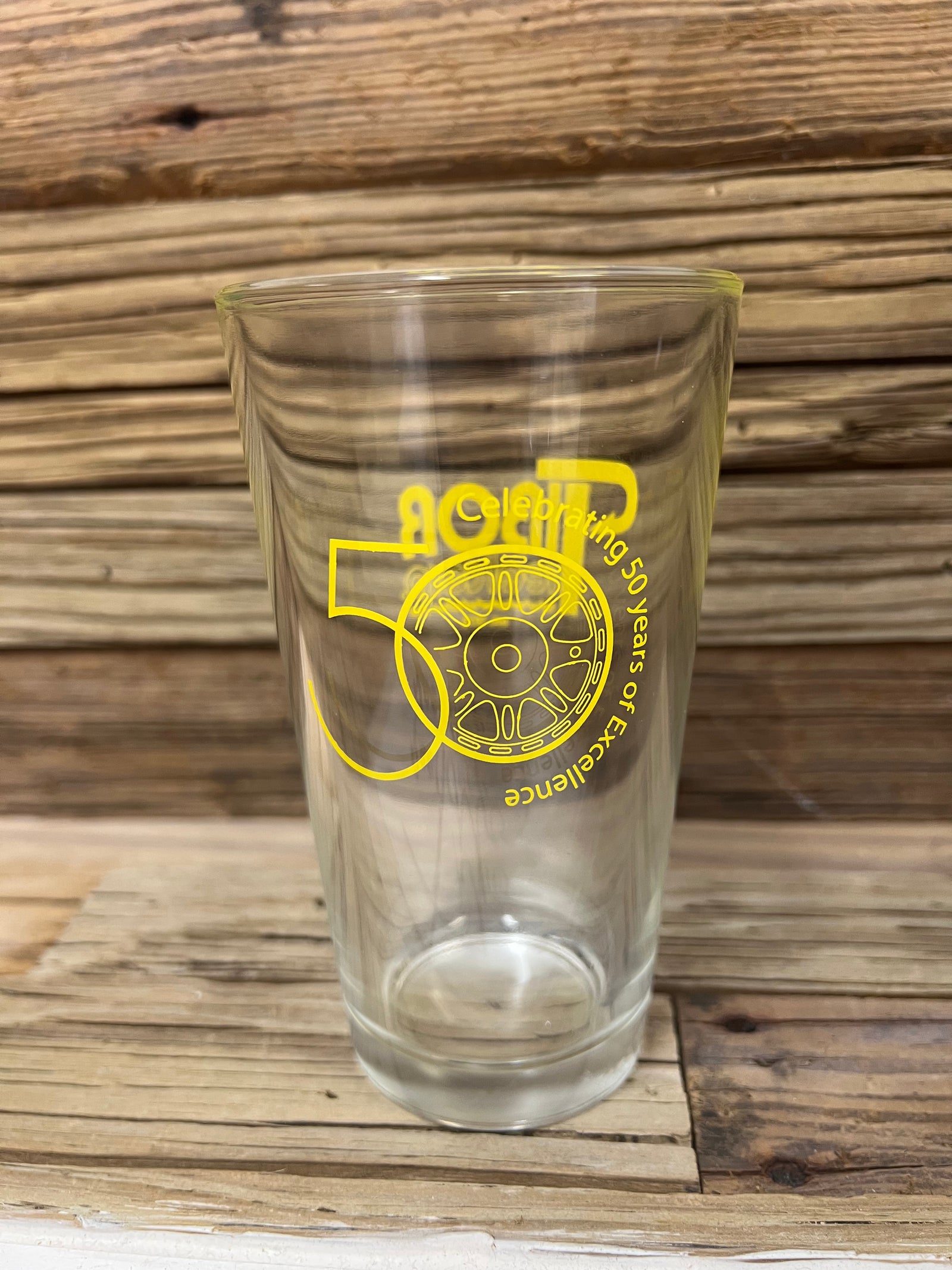 16 oz pint Glass- 50th Edition