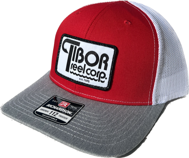 Tibor Retro Logo-Red